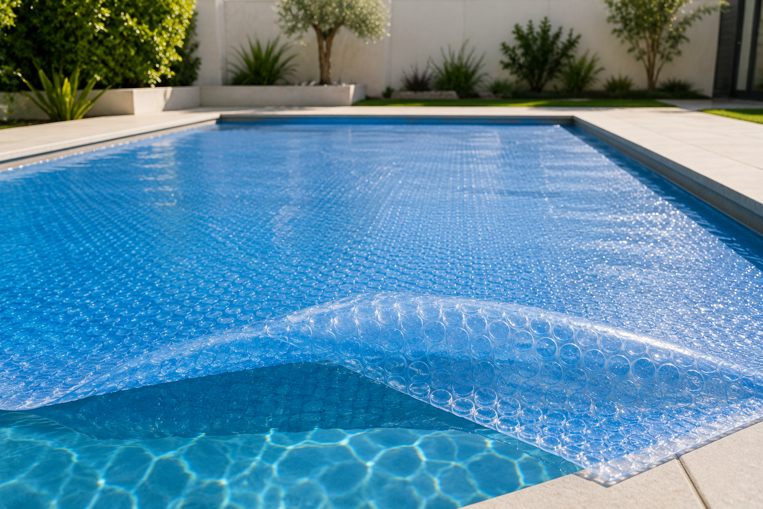 Cuántos grados gana tu piscina con una manta térmica