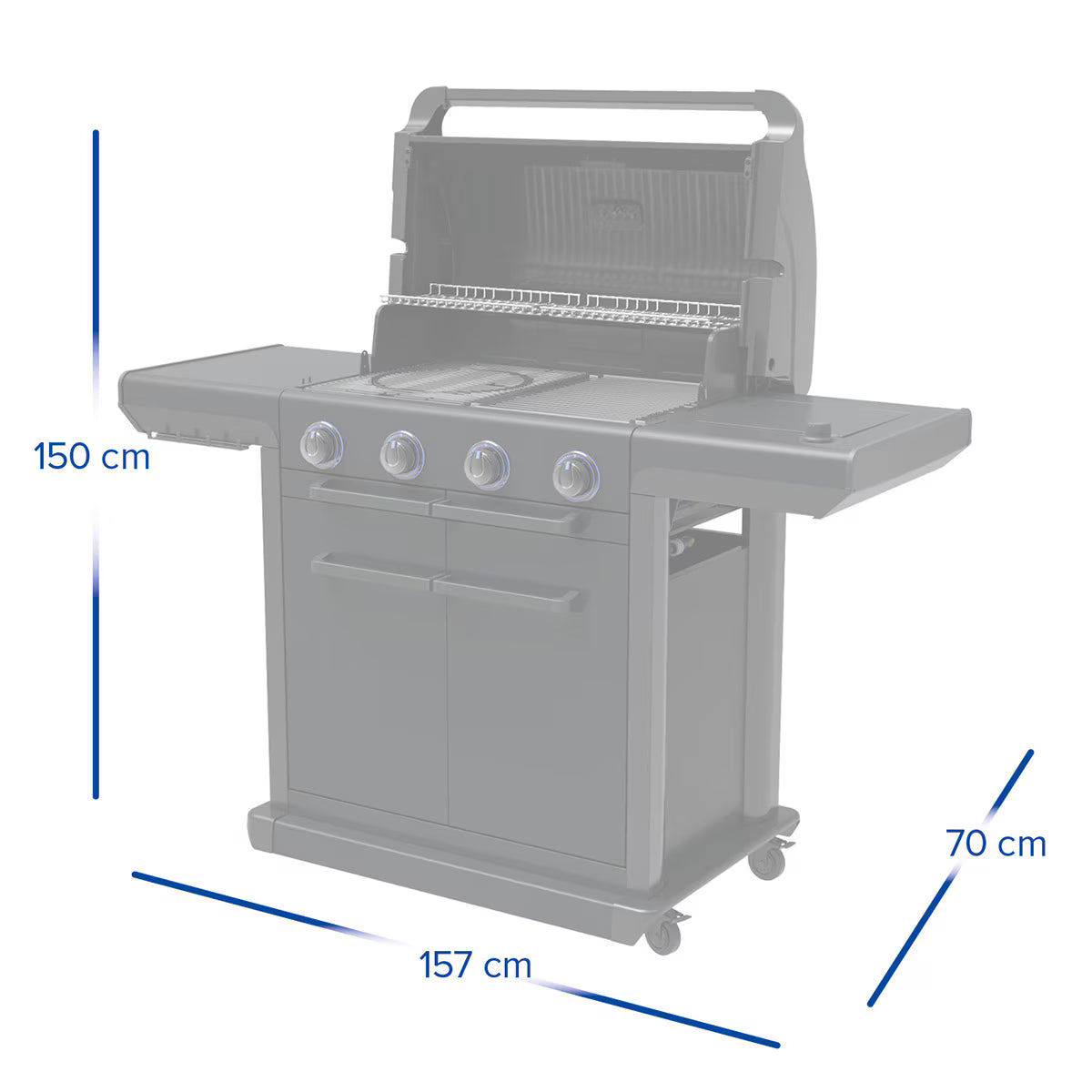 Campingaz - Barbecue 4 Series Onyx S