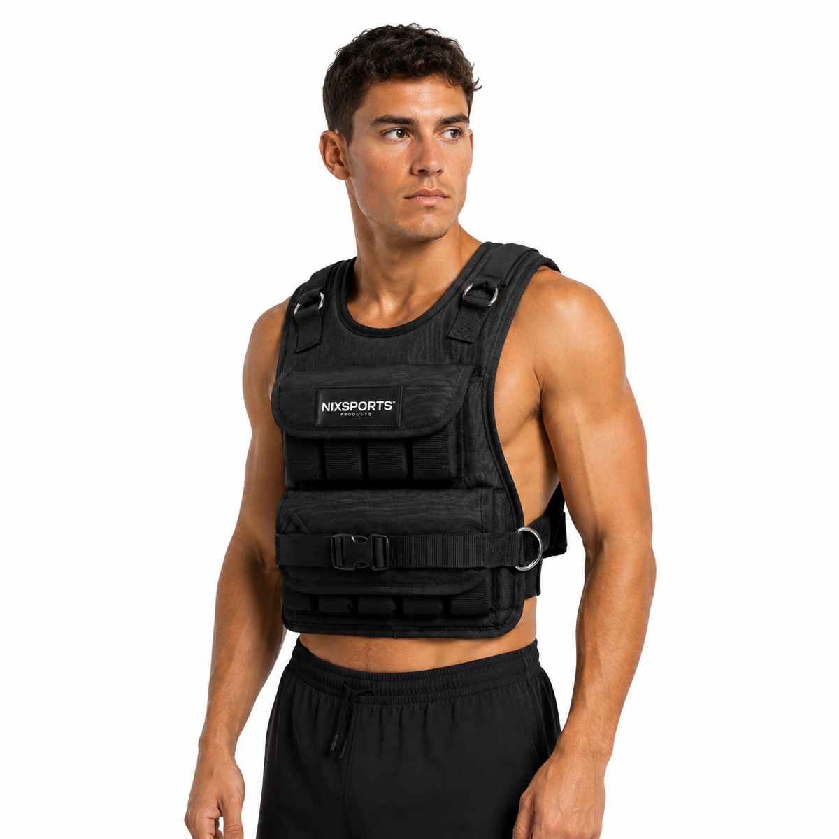 Colete Lastro Ajustável para Treino Fitness e Corrida