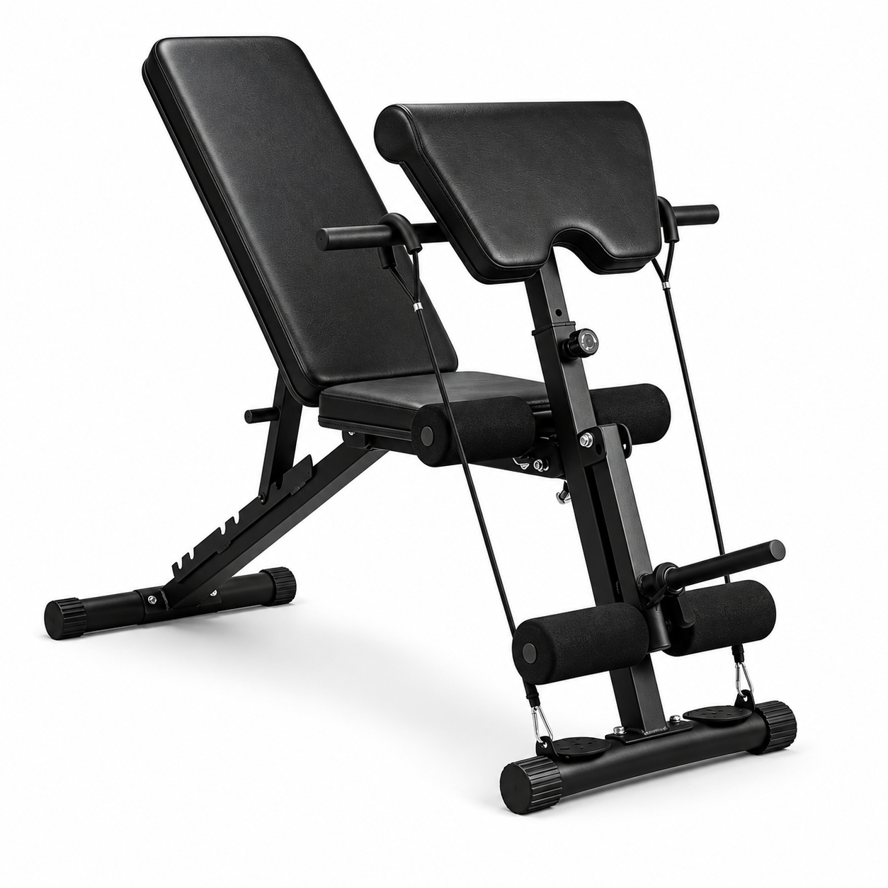Banco De Musculación Plegable 2 En 1 Scott 120 Kg