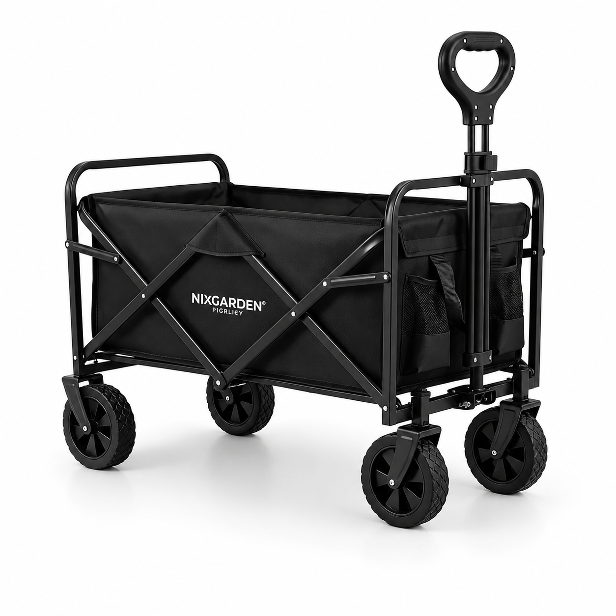 Opvouwbare all-terrain-kar met draagvermogen van 75 Kg