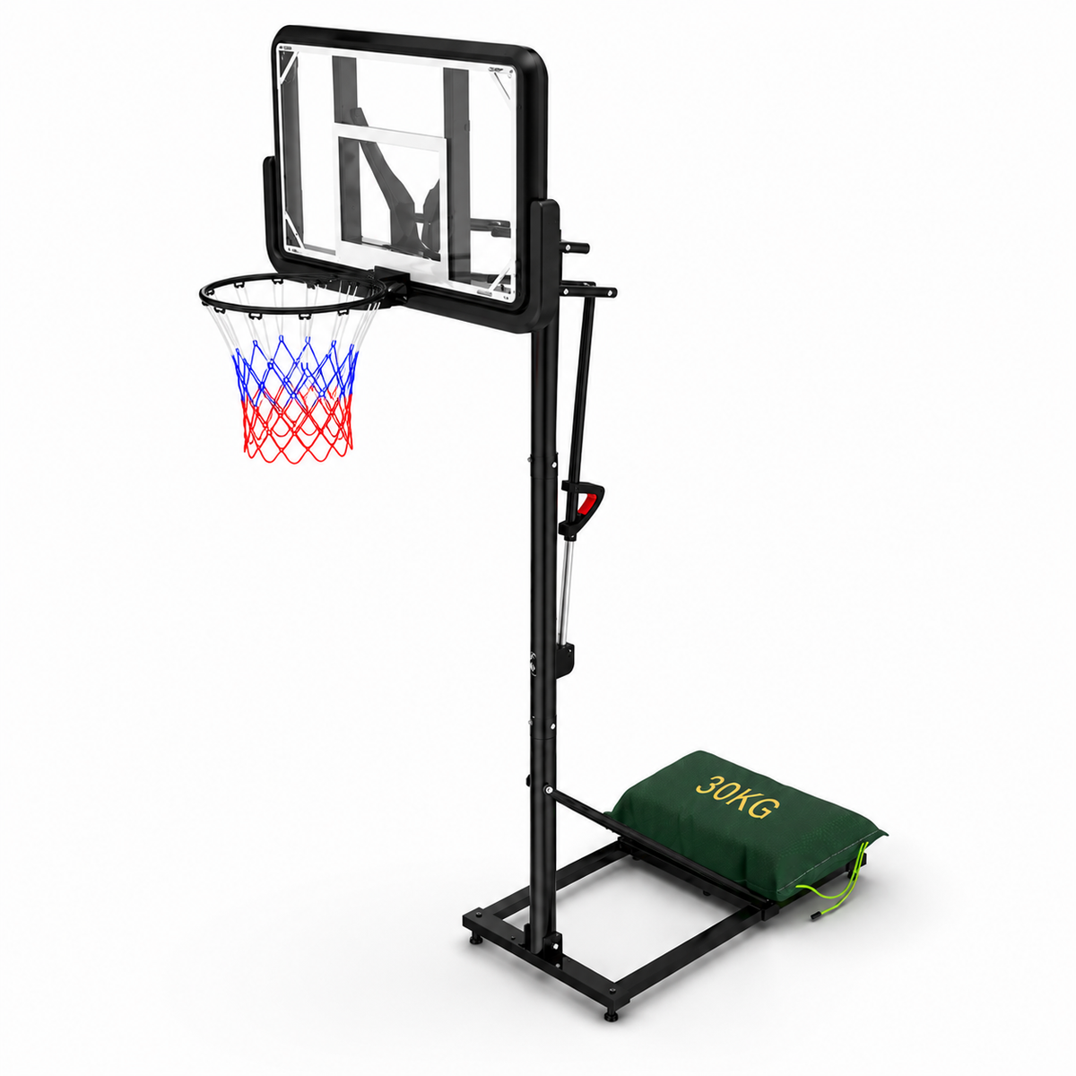 Canasta de Baloncesto con Altura Regulable 2,45-3,05 m