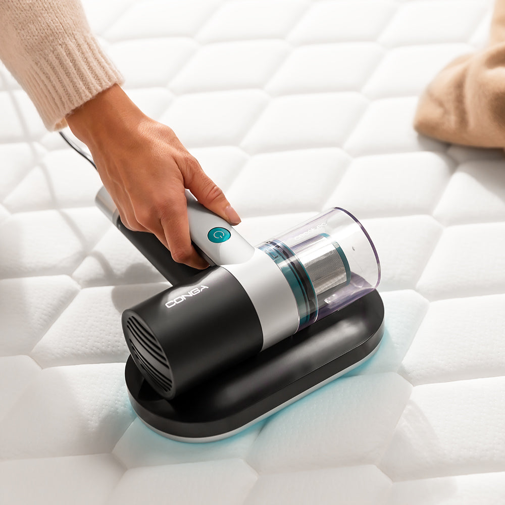 Cecotec Conga Rockstar 3000 Aspirapolvere per Materassi UV C ForceSonic 300 W Spazzola Motorizzata 10 kPa