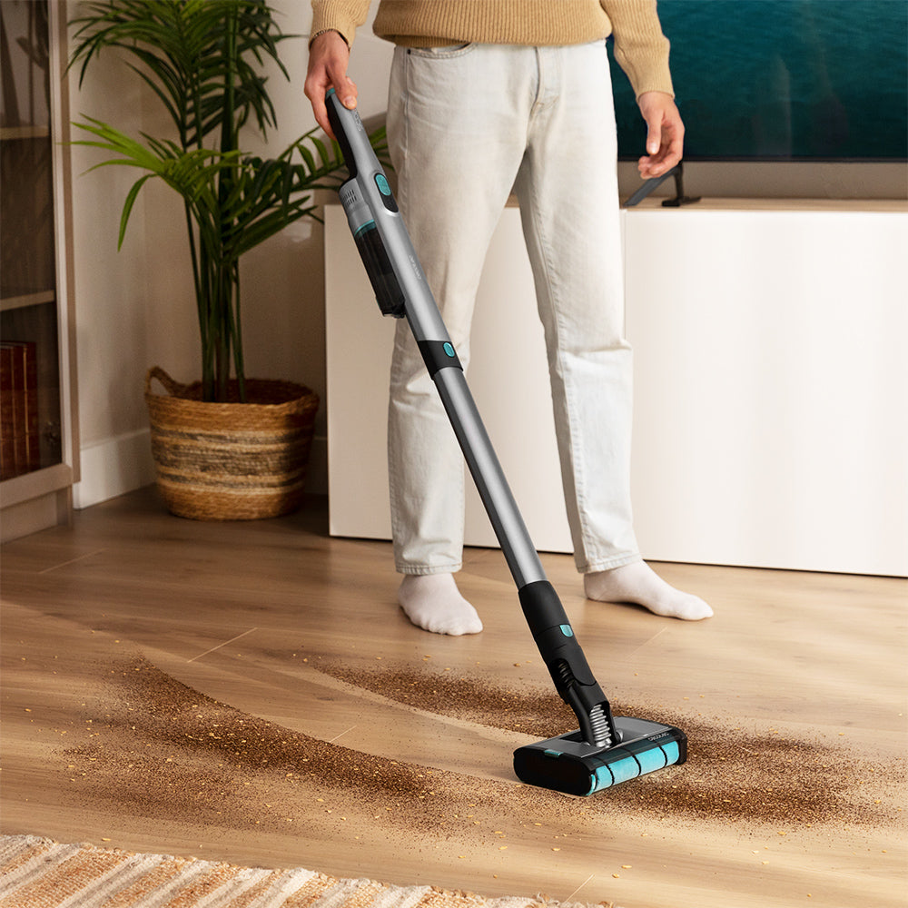 Cecotec Scoba 2100 Twice Ultralighter Omnidirektionaler Bürstsauger 0,73 kg Digitaler Brushless-Motor ForceSonic