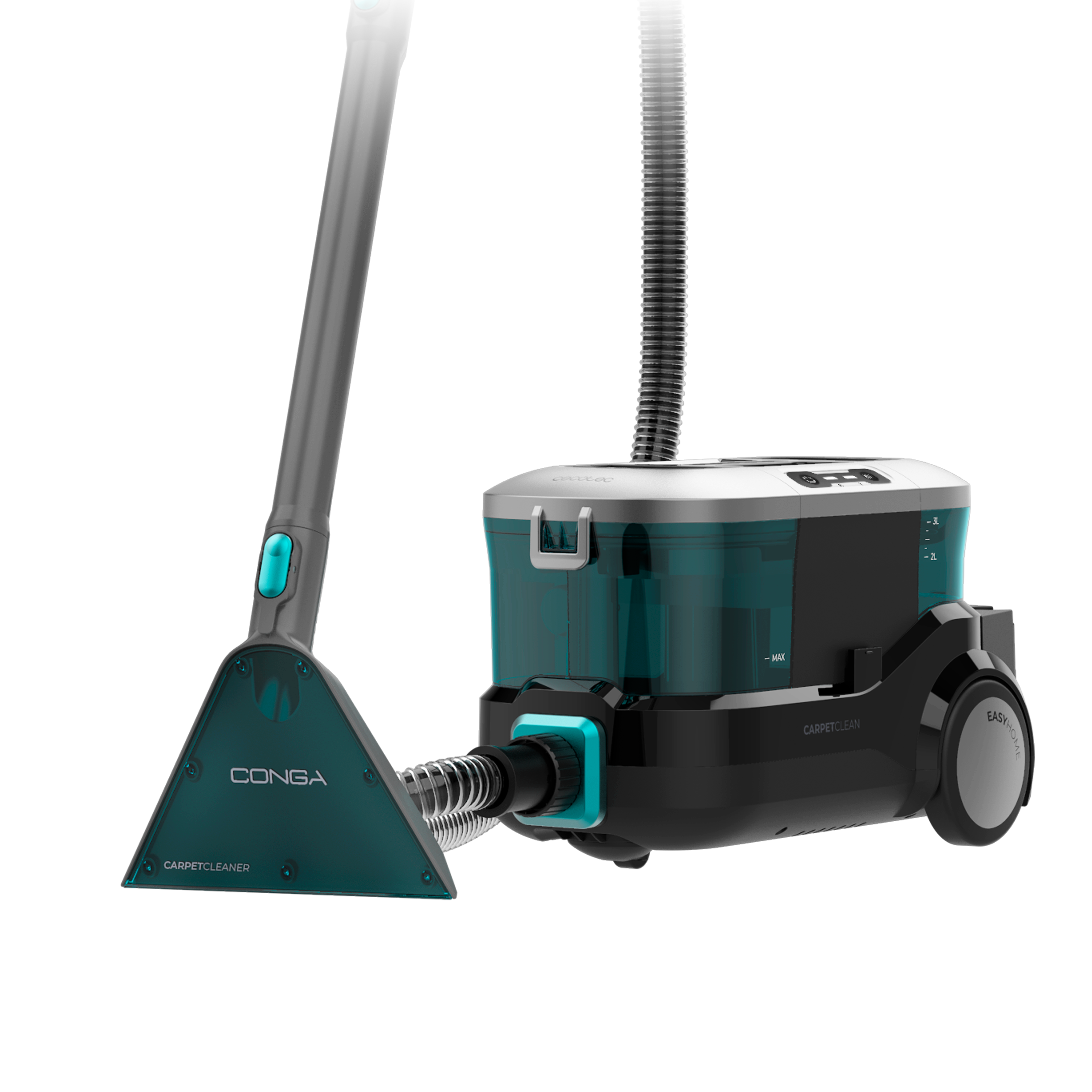 Cecotec Conga CarpetClean 10000 EasyHome Nettoyeur de Tapis Traîneau 800 W Puissance