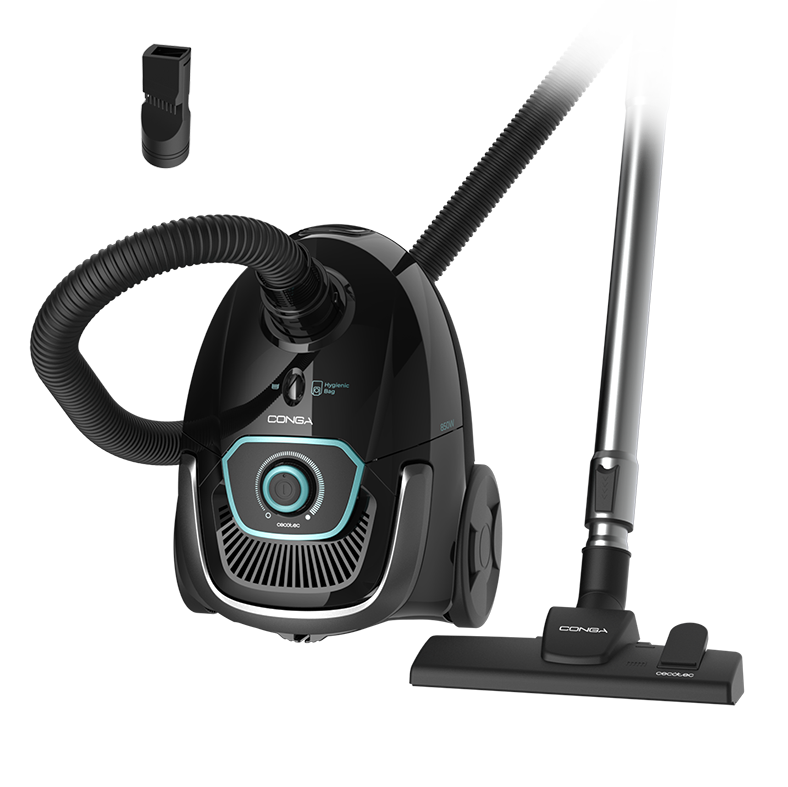Cecotec Conga Powerbag 2500 Plus Aspirapolvere 850 W 18 kPa con Regolazione UltraPower