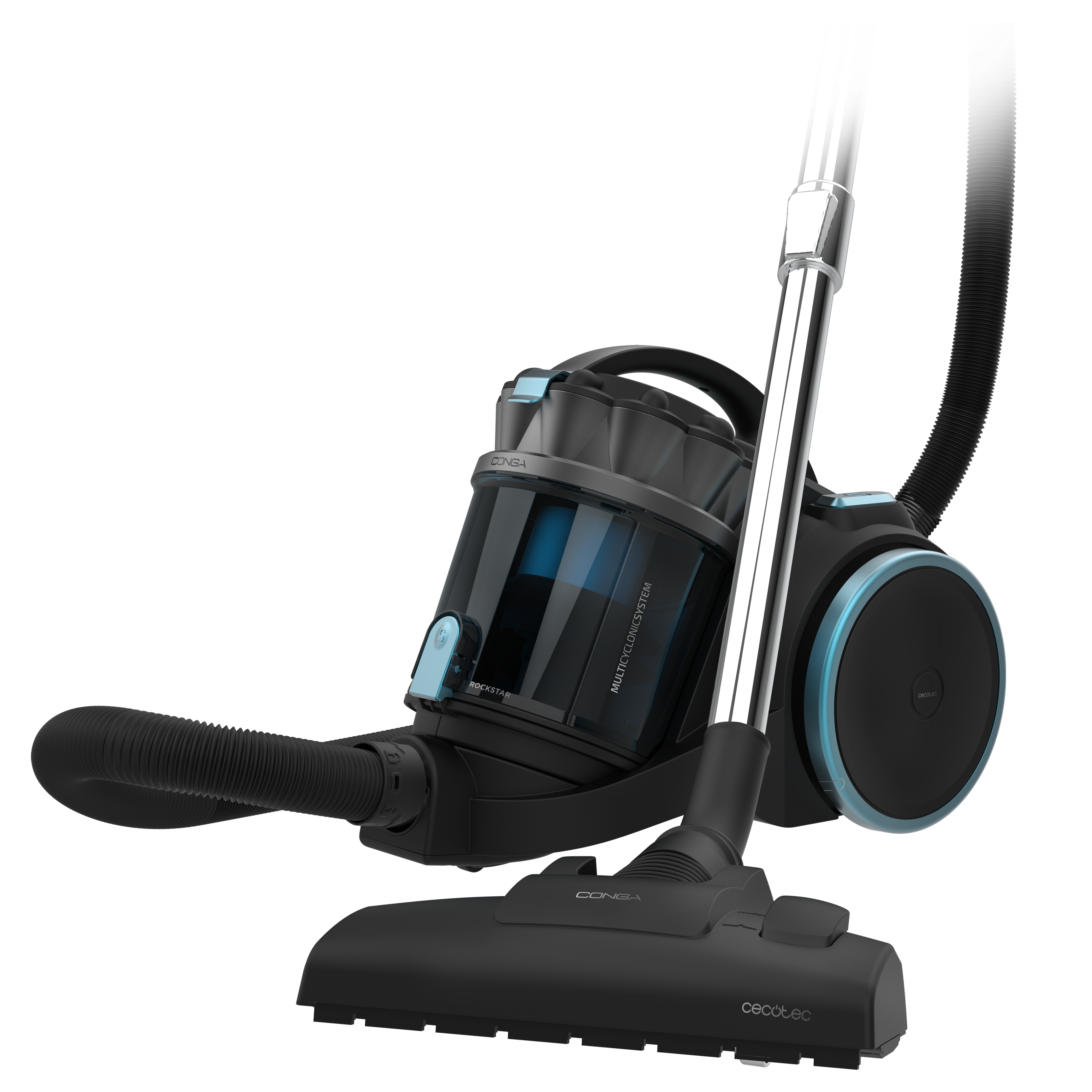 Cecotec Conga Rockstar Multicyclonic XXL Animal Staubsauger 800 W Hohe Leistung für Haustiere