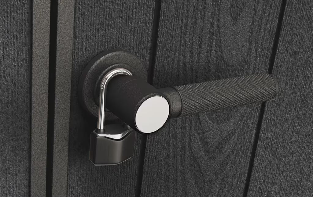 Keter - Casota de exterior Signature Nogal 7x7 castanho