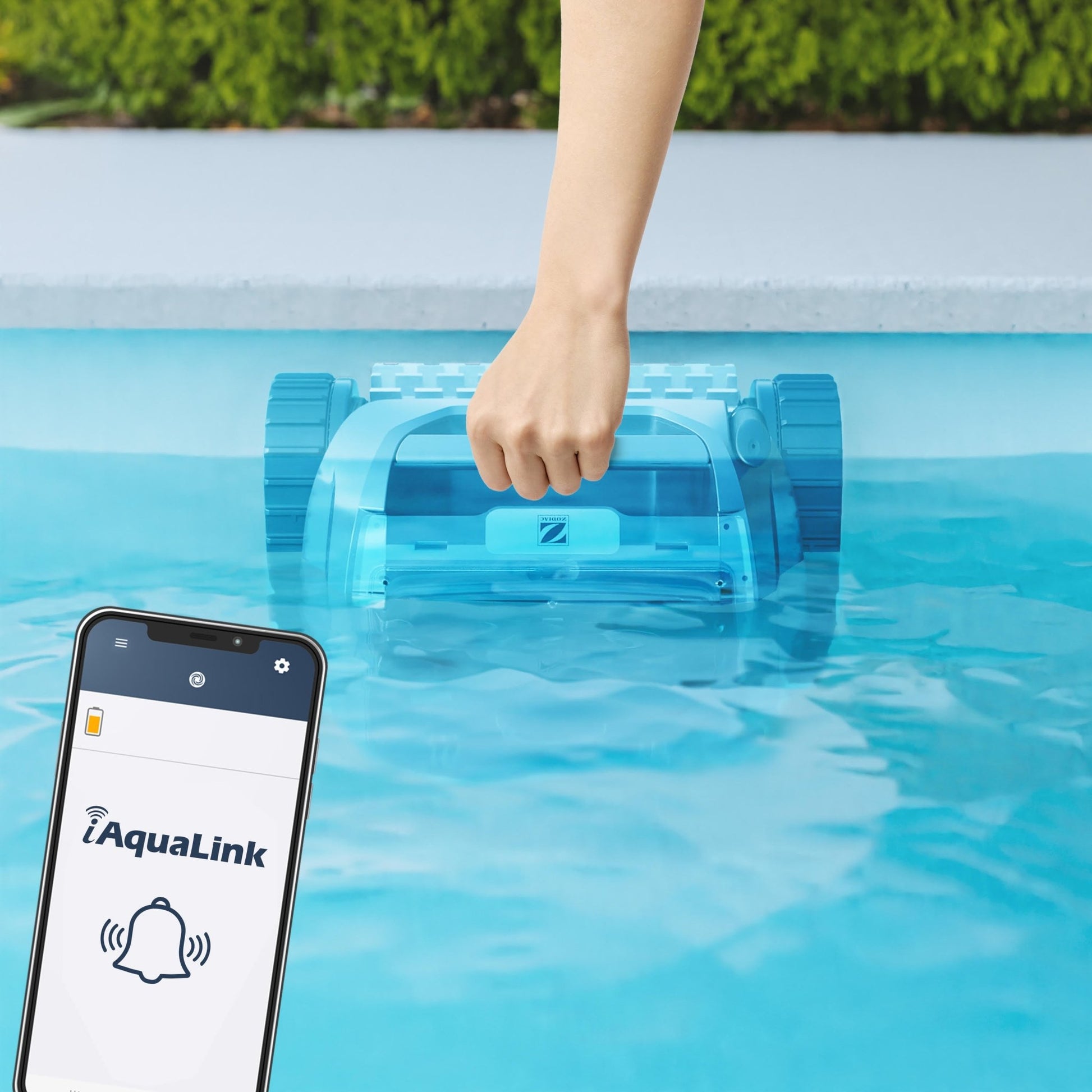Zodiac Freedom OF 42 IQ robot limpiafondos sin cable - BricoandPool