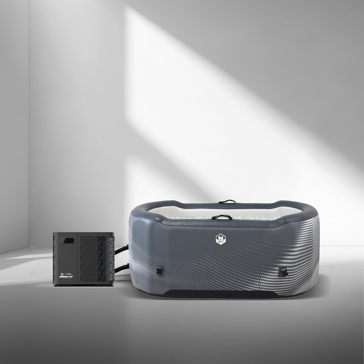 Poolex - NetSpa Järvi bain de glace avec kit refroidisseur