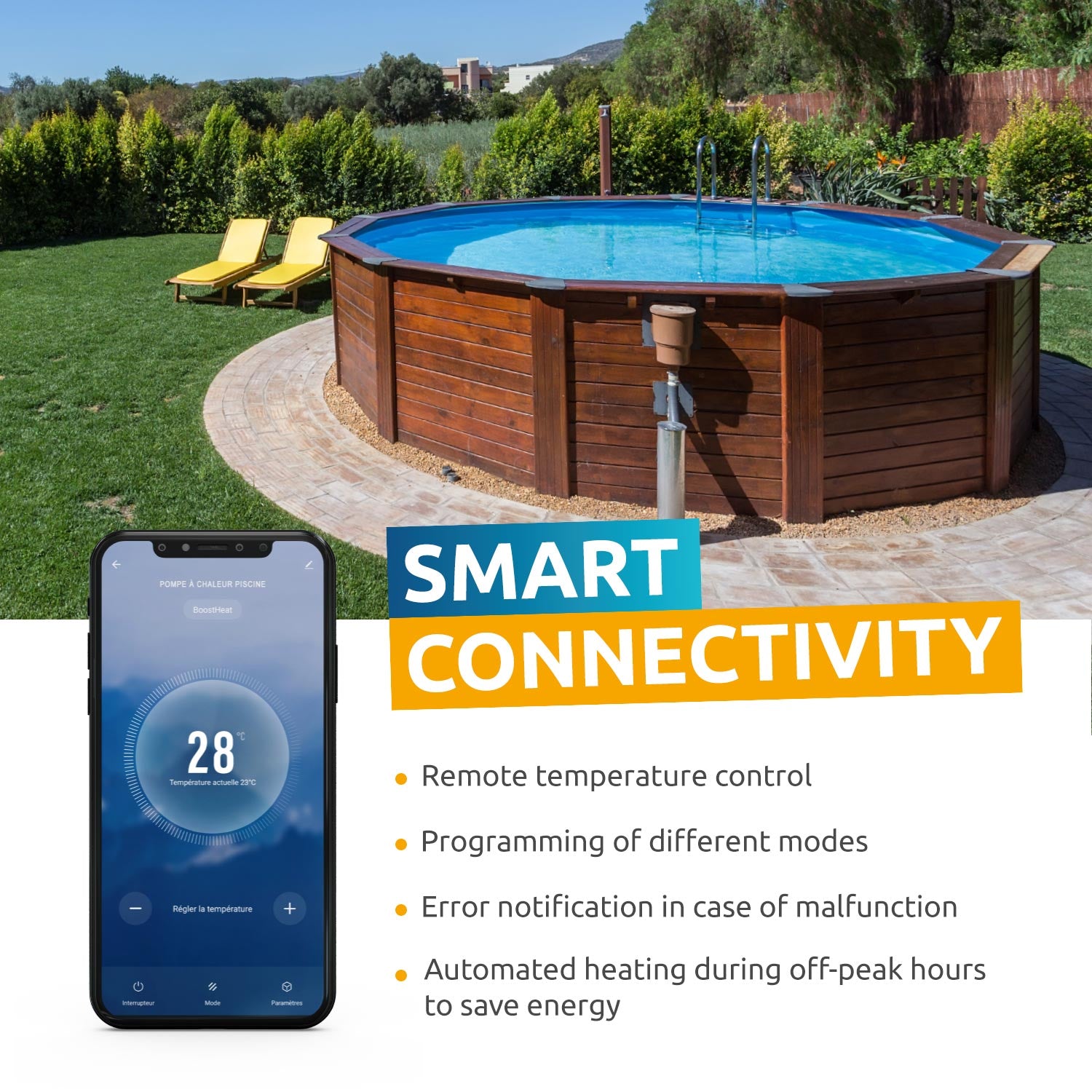 Poolex - Pompe à chaleur Nano pour piscine