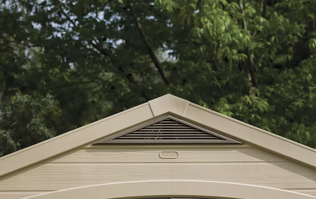 Keter - Cabane d'extérieur Factor 8x8 marron/beige
