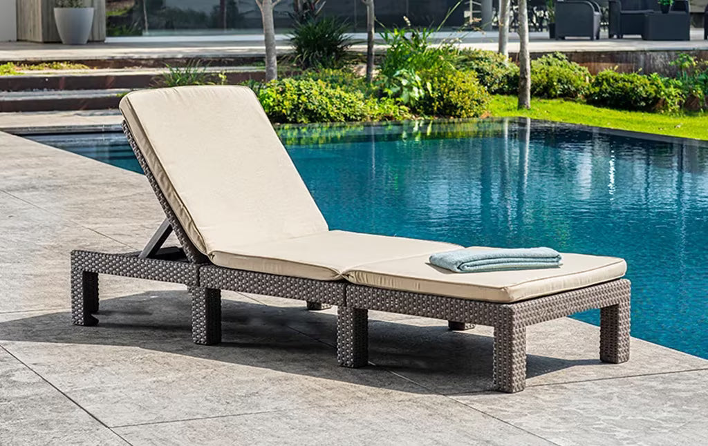 Keter - Daytona Deluxe Cappuccino Gartenliege