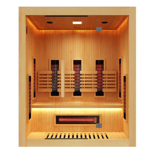 Poolstar - Sense Sauna de infravermelhos para 3 pessoas
