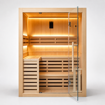 Nix Spa - Sauna traditionnel 4 places vapeur 4,5 kW