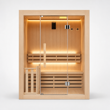 Nix Spa - Sauna traditionnel 3 places vapeur 3,5 kW