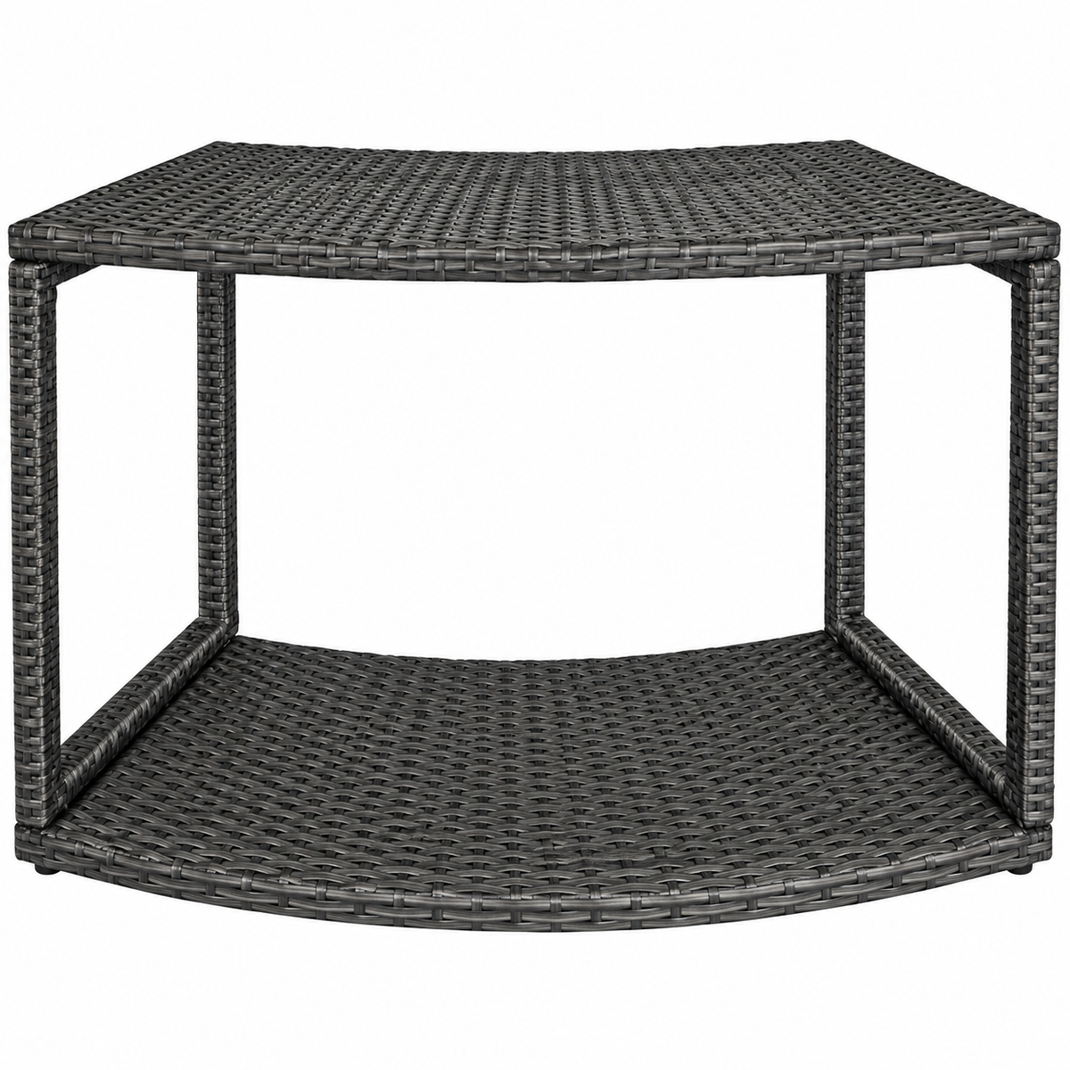 Idromassaggio gonfiabile rotondo 4-6 posti Starry + set mobili in rattan, MSpa
