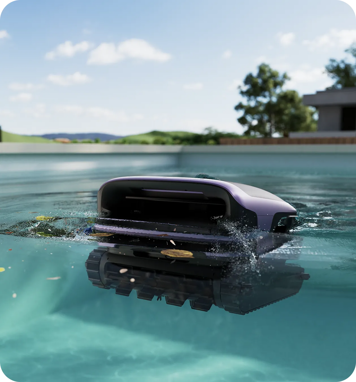 Limpieza JetPulse™ de la superficie del agua