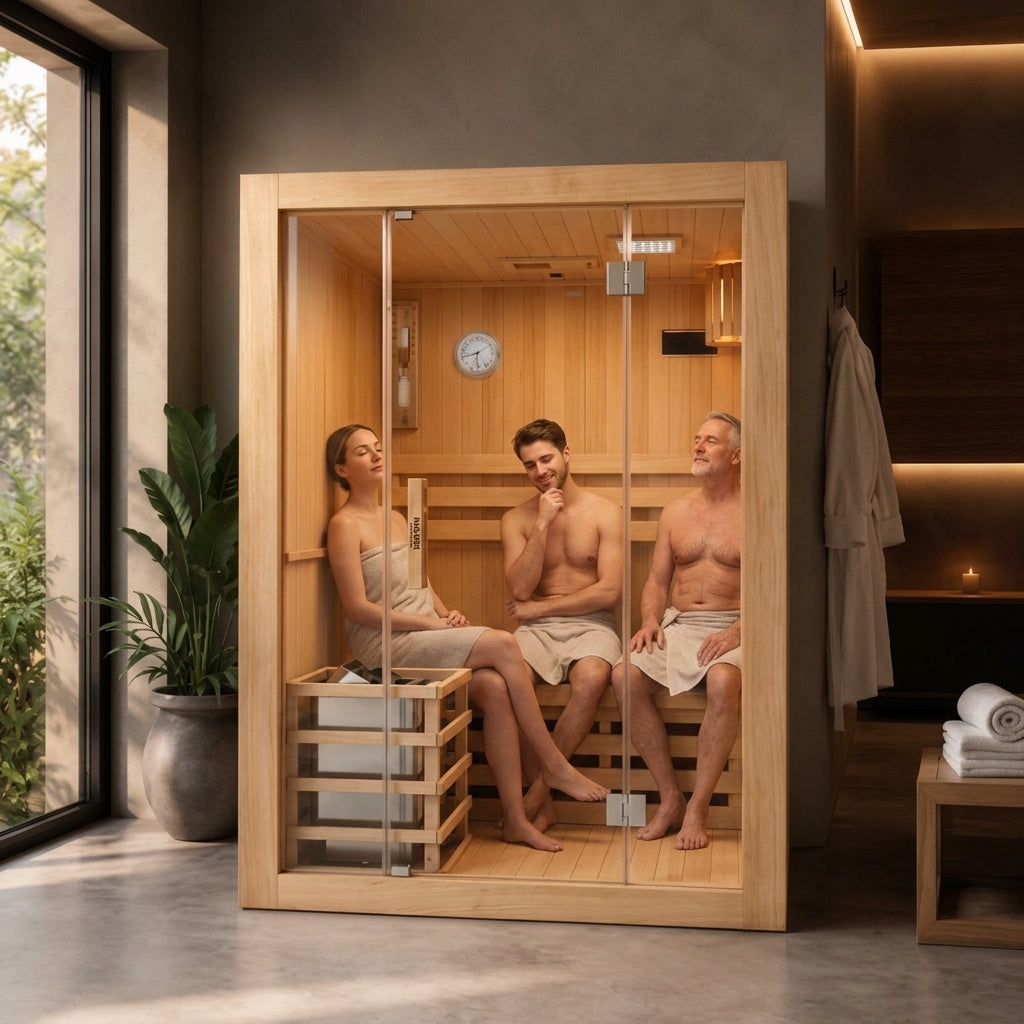Sauna Finlandesa para casa 3 Personas