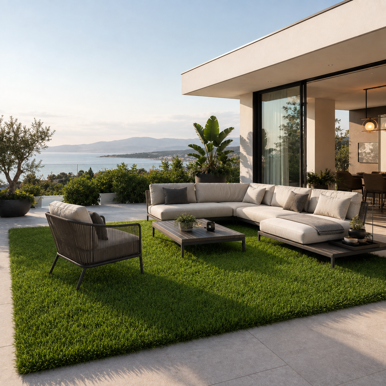 Rolo de Relva Artificial Lorvik Premium 30 mm — 2×10 m (20 m²) para Jardim e Zona de Descanso