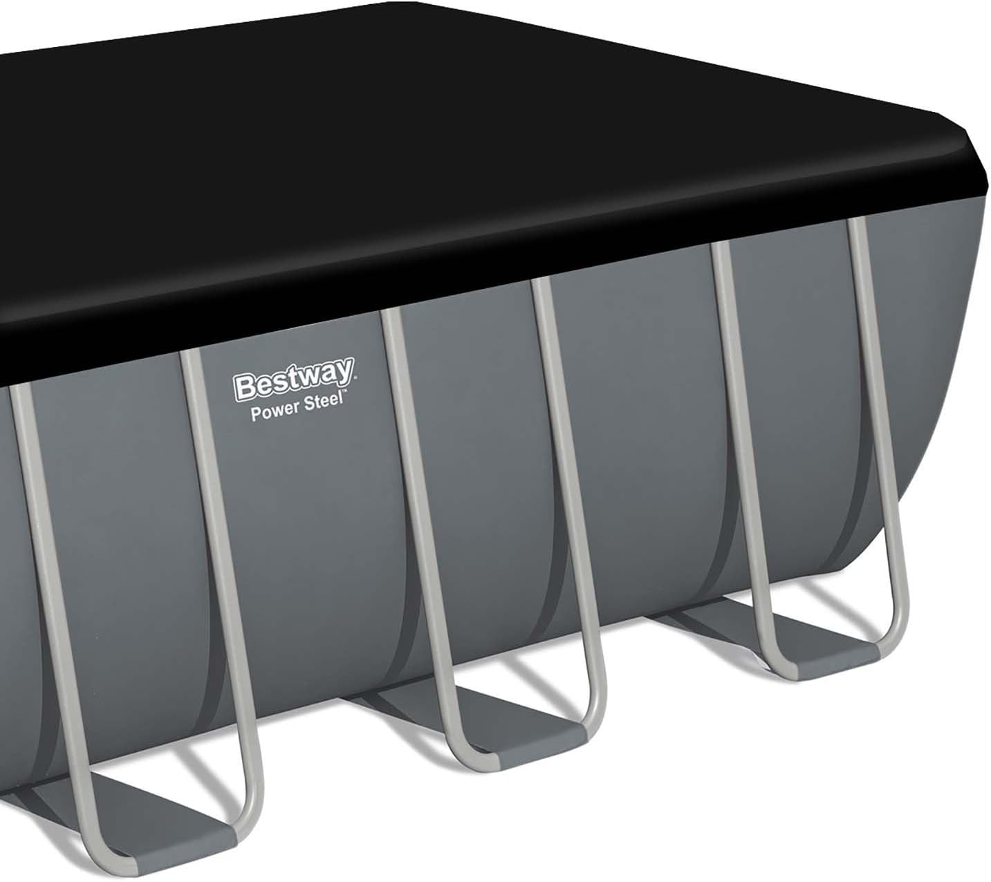 Bestway – Power Steel aufstellpool rechteckiger (549 × 274 × 122 cm)