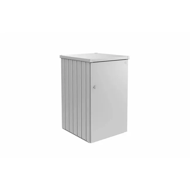 Biohort – Alex modularer Mülltonnen-Behälter auf Rollen Metallic Silber