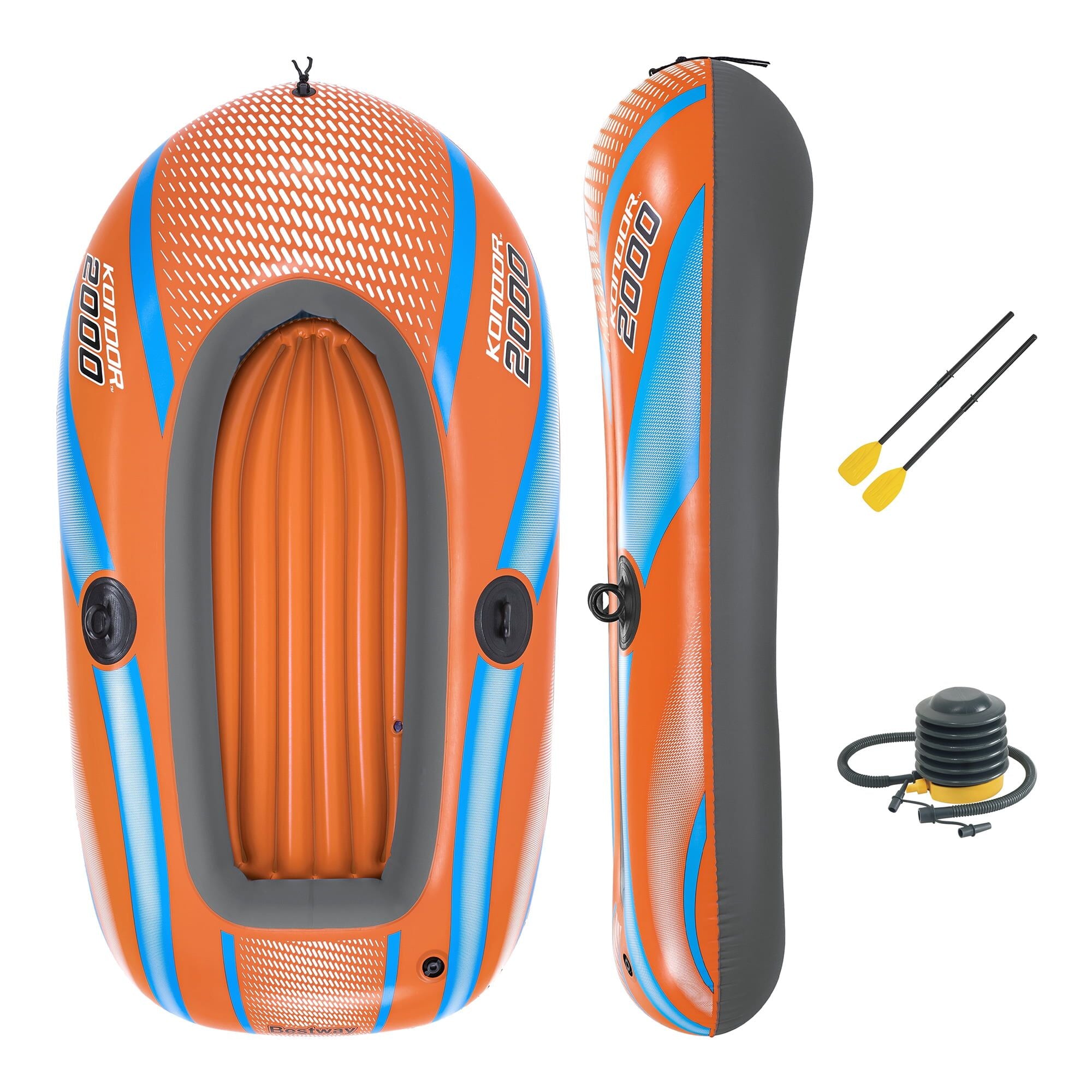 Bestway – Barco inflável Kondor 2000 Raft Set (185 × 97 cm)