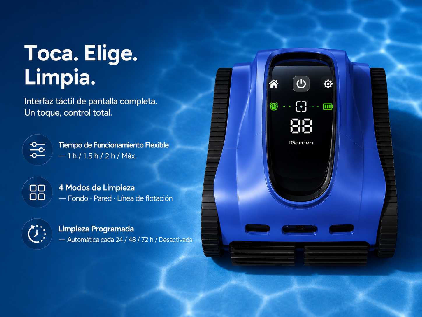 iGarden K80 poolroboter ohne kabel