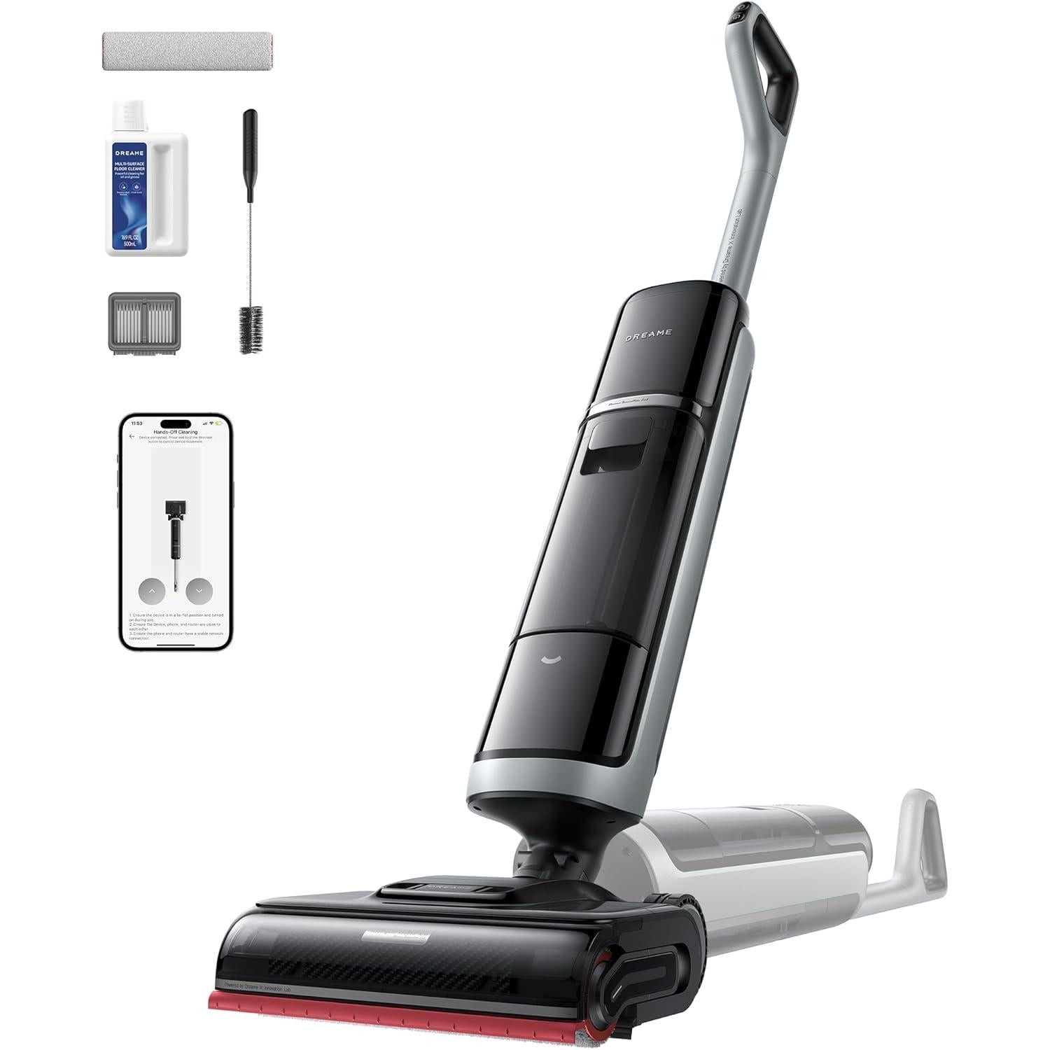 Dreame – Aspirateur à sec et humide H15 Pro Heat