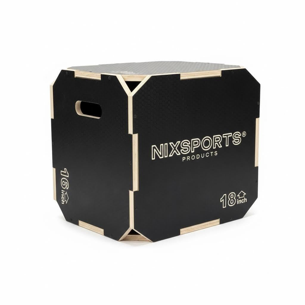 Cajón Pliométrico Antideslizante 16/18 Pulgadas
