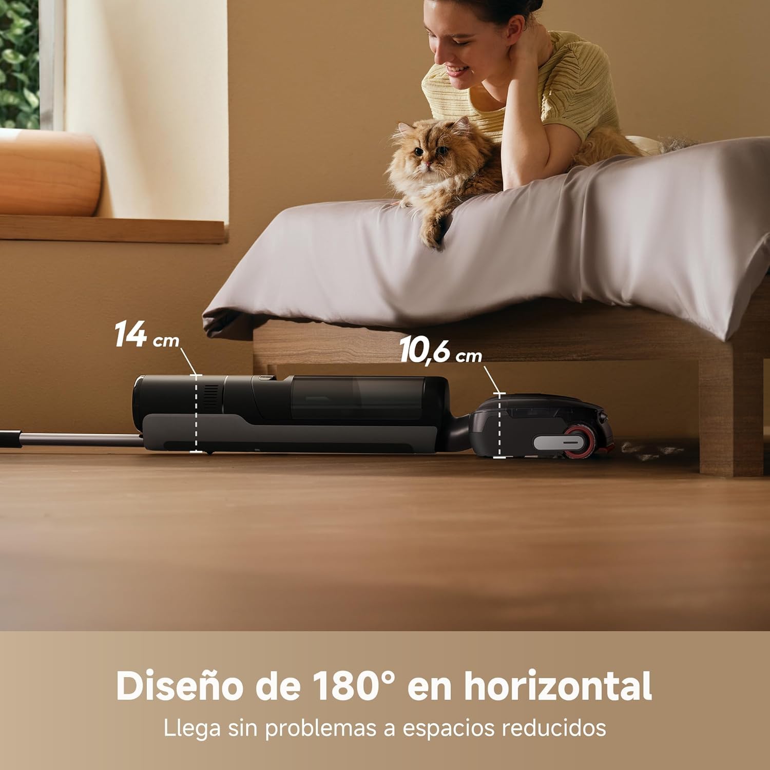 Dreame – H15 Pro FoamWash aspirador en seco y húmedo