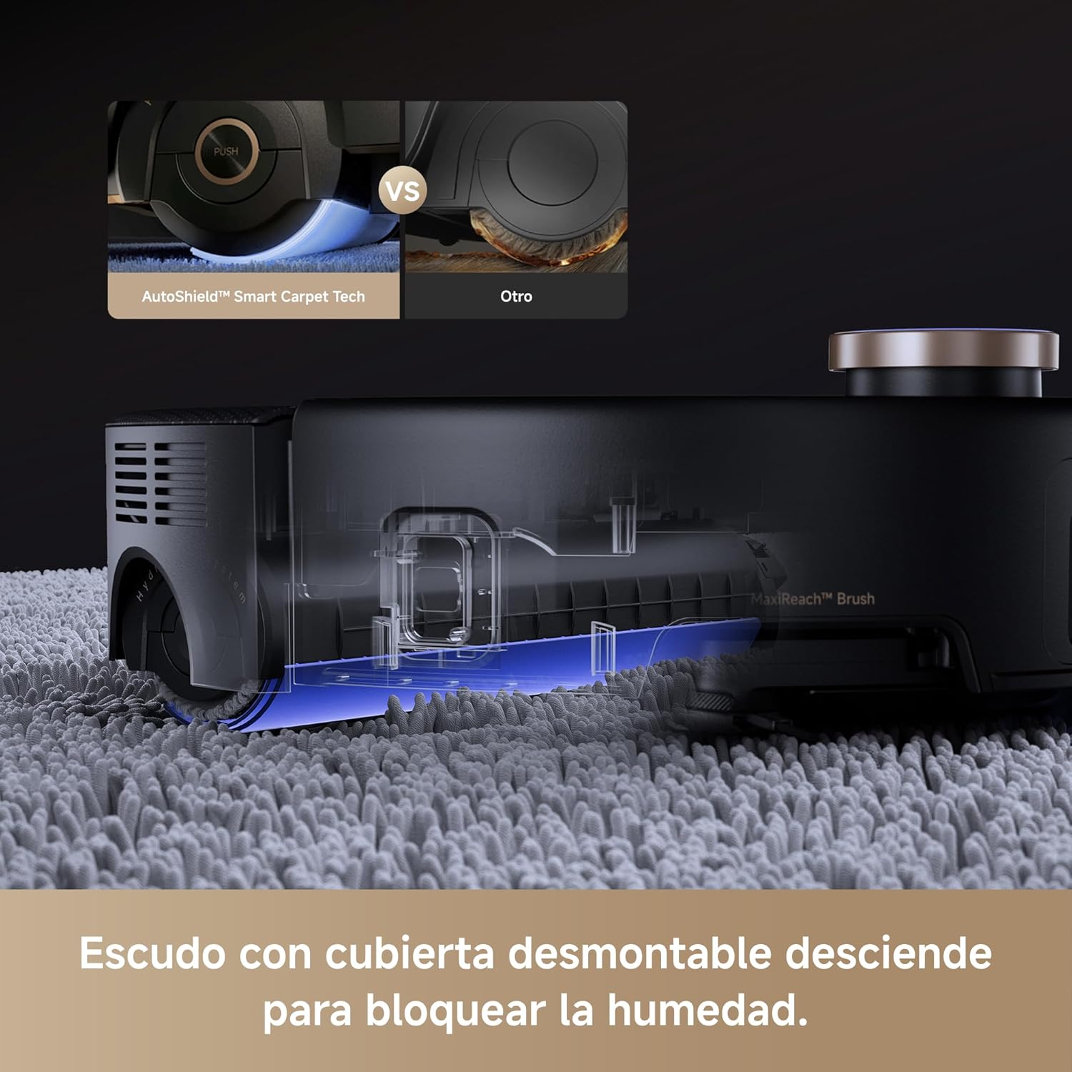 Mova – Z60 Ultra Roller Robô Aspirador Completo