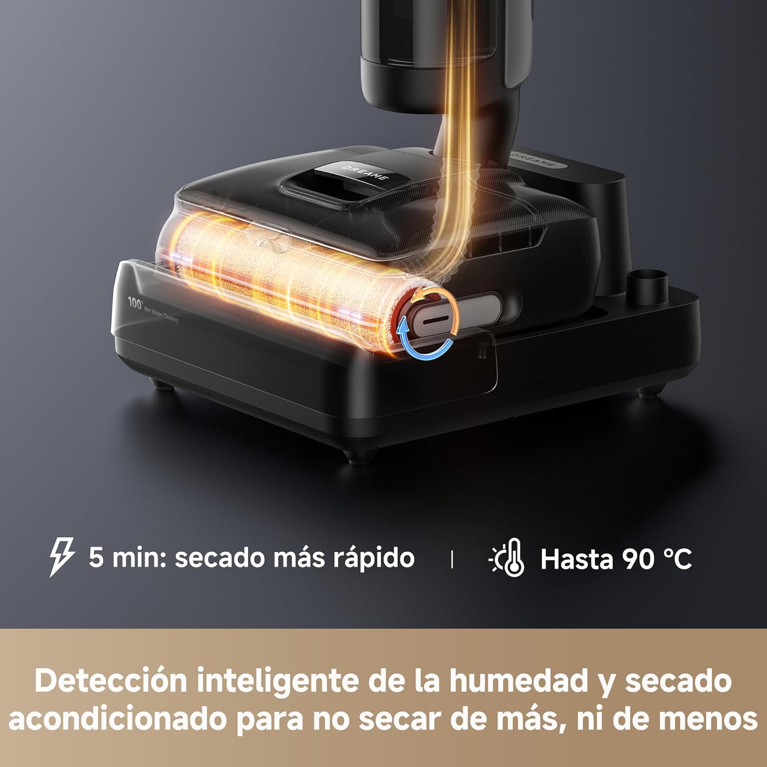 Dreame – H15 Pro FoamWash aspirador en seco y húmedo