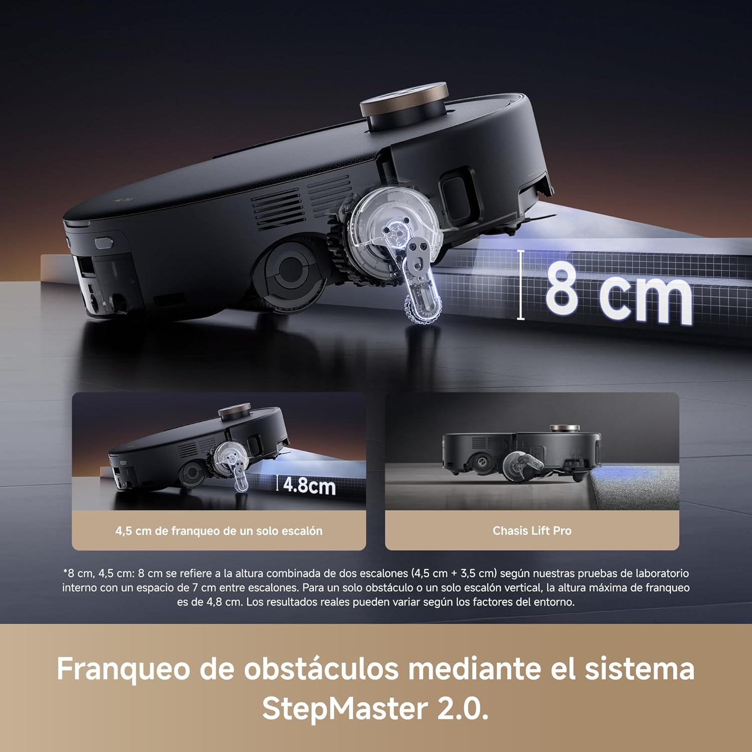 Mova – Z60 Ultra Roller Robô Aspirador Completo