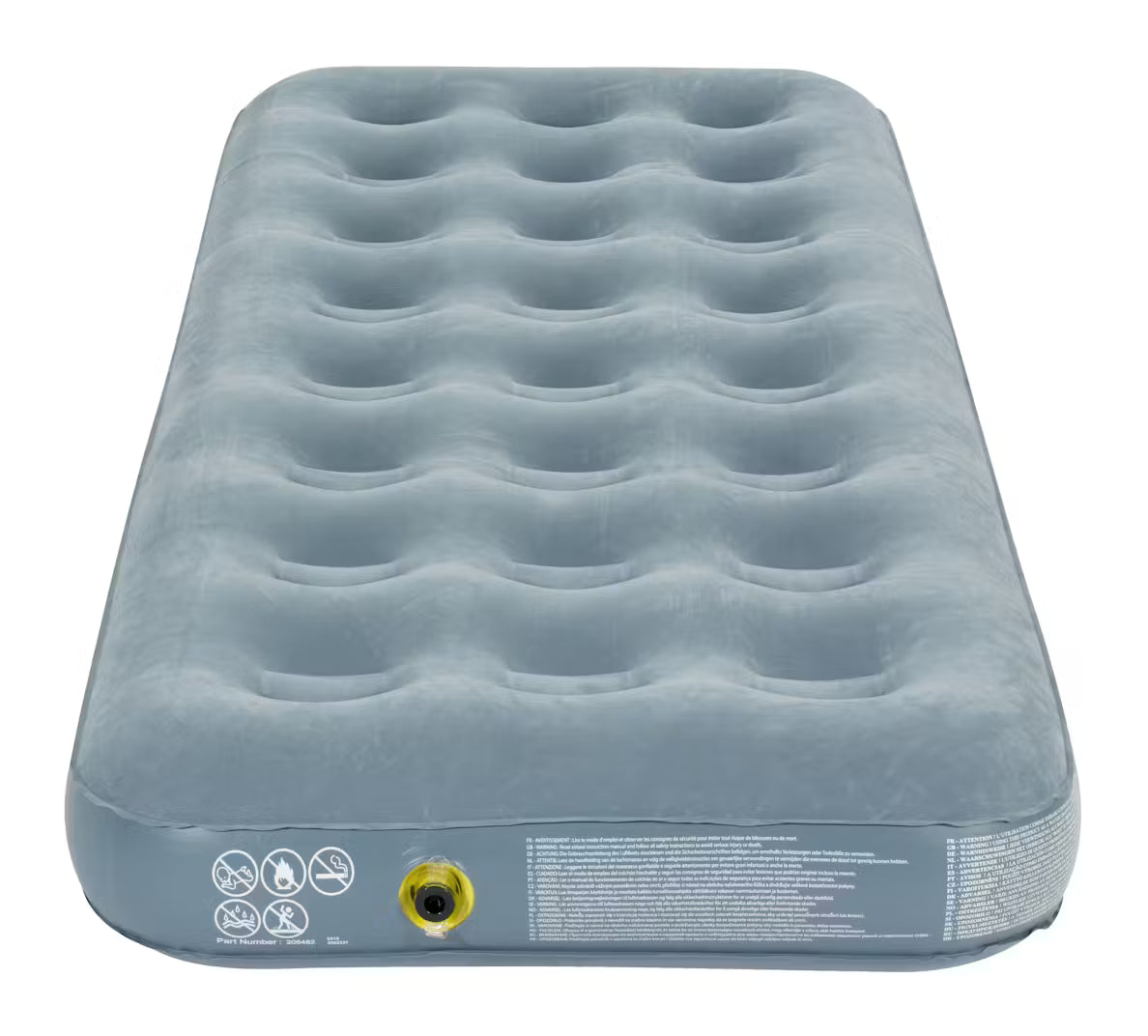 Campingaz - Colchão de solteiro Airbed X'tra Quickbed (198 × 74 × 19 cm)