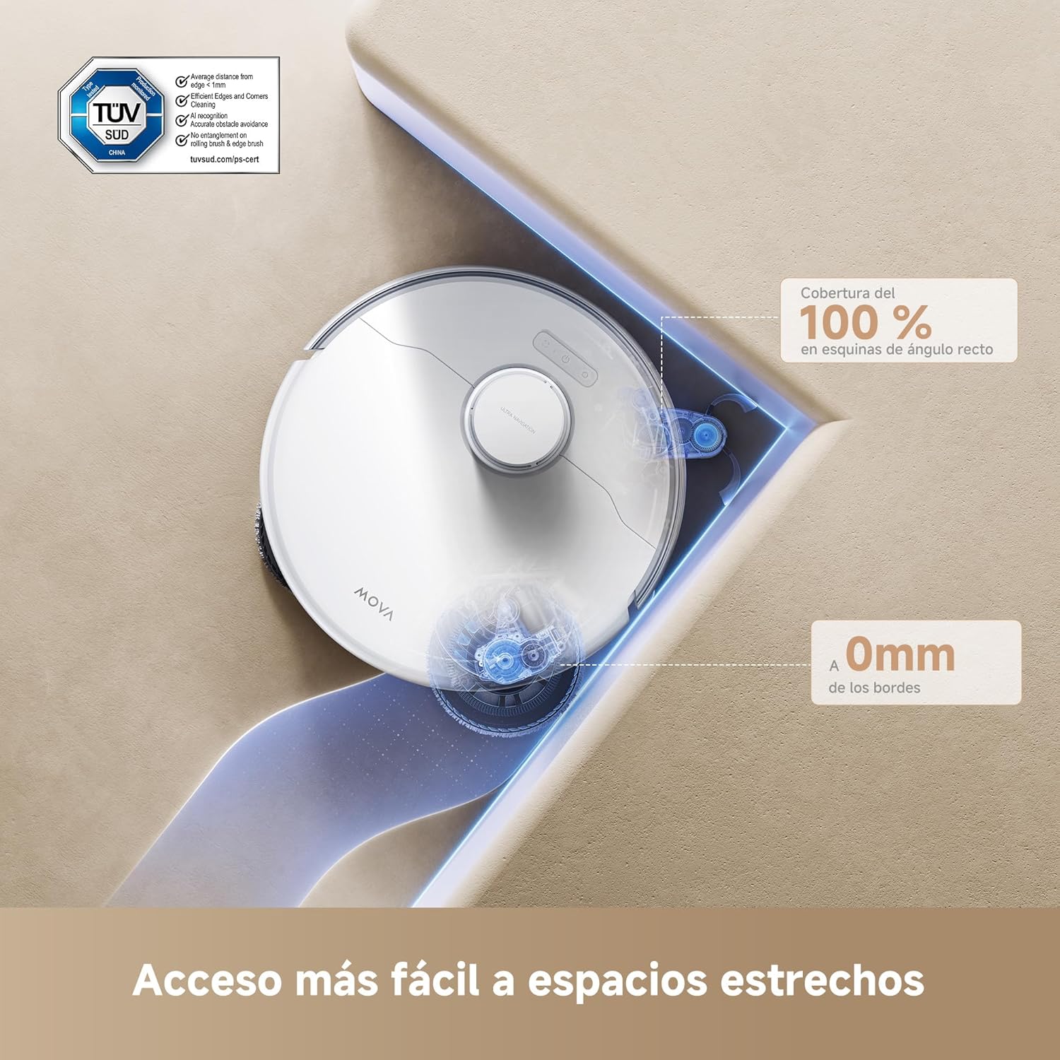 Mova – Robot aspirador Ultra P50