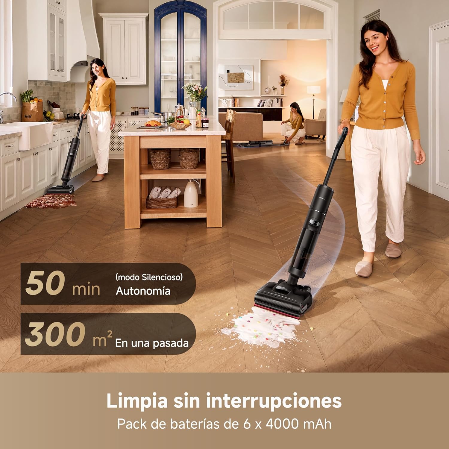 Dreame – H15s aspirador en seco y húmedo