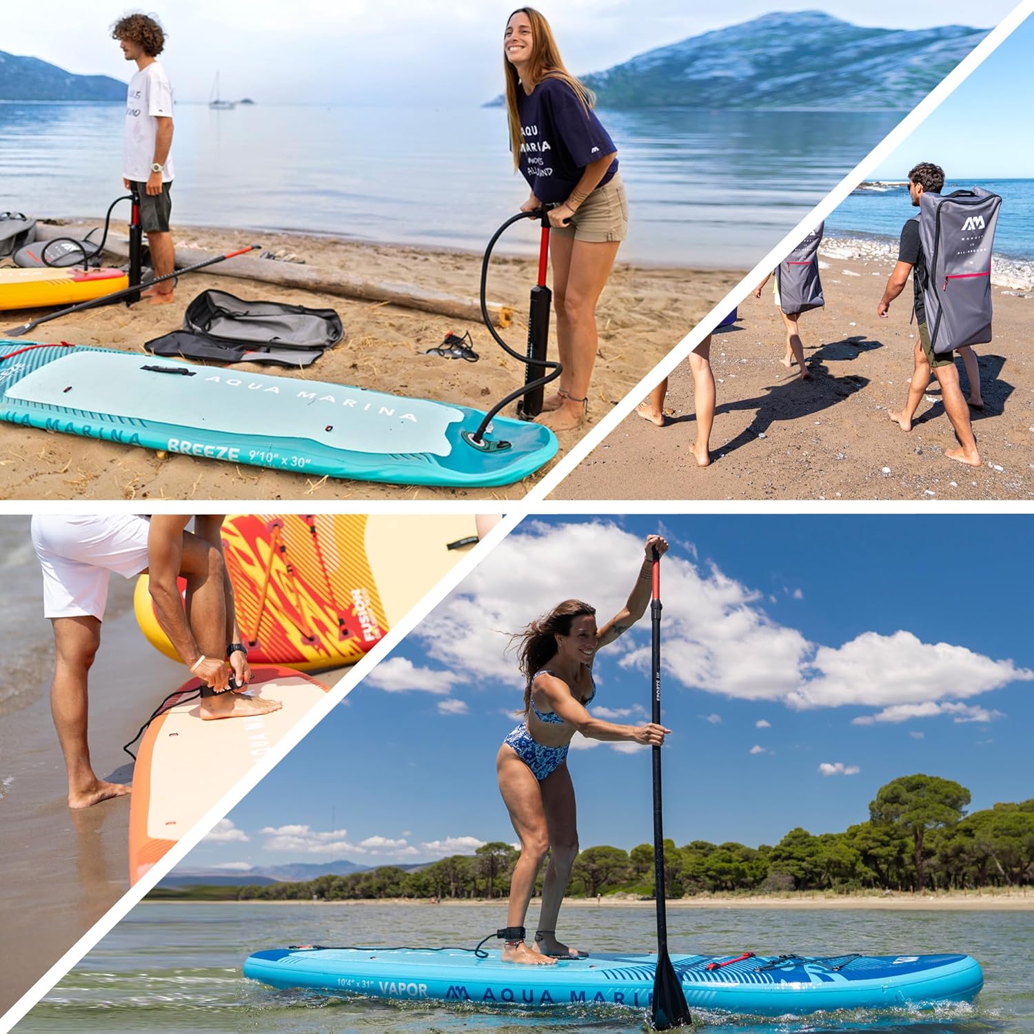 Aqua Marina - Fusion 10'10" BT-26FUP tavola da paddle surf gonfiabile