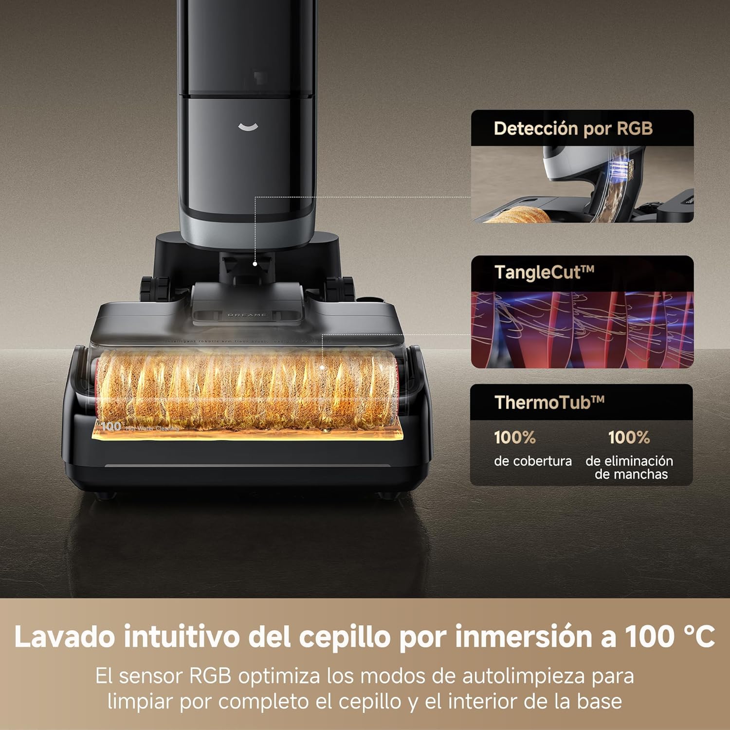 Dreame – Aspirateur à sec et humide H15 Pro Heat
