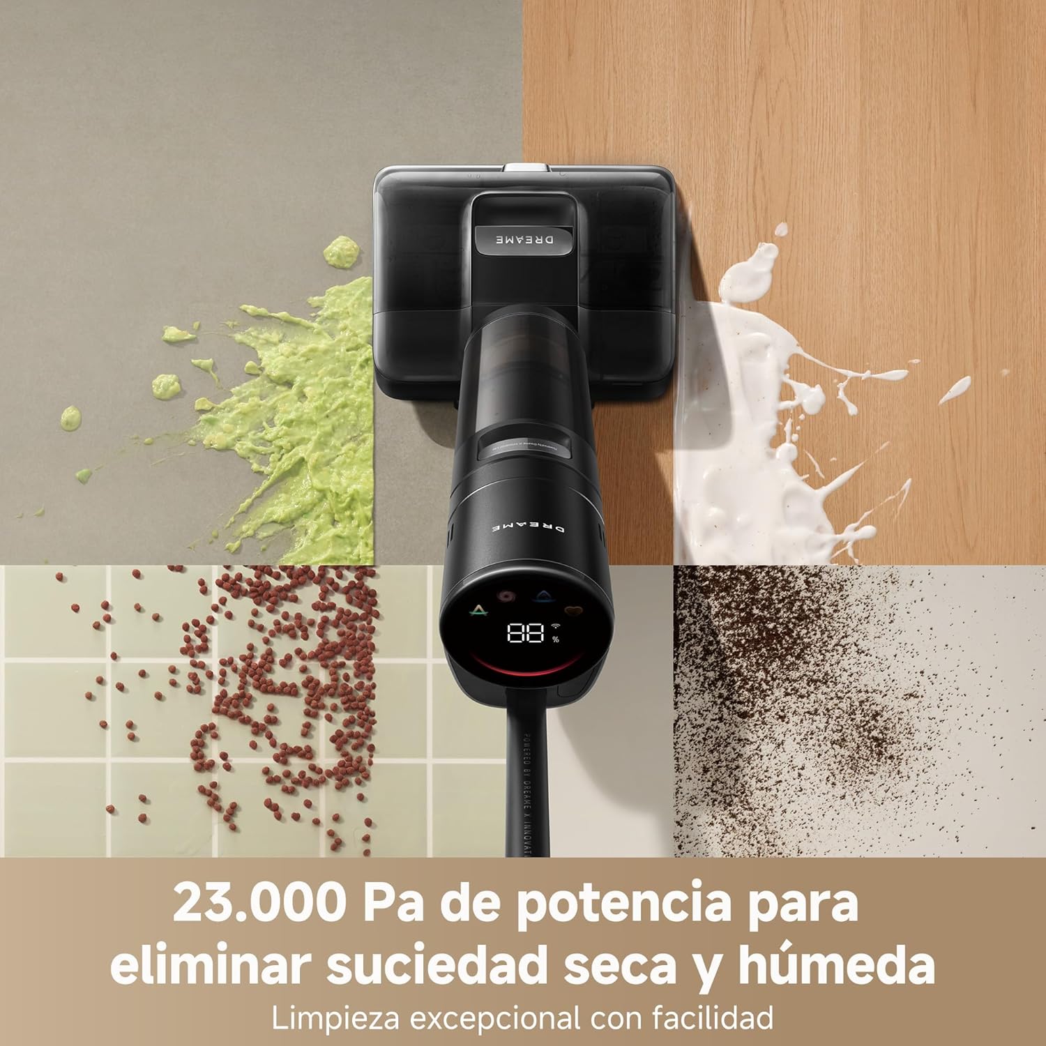 Dreame – H15 Pro FoamWash aspirador en seco y húmedo