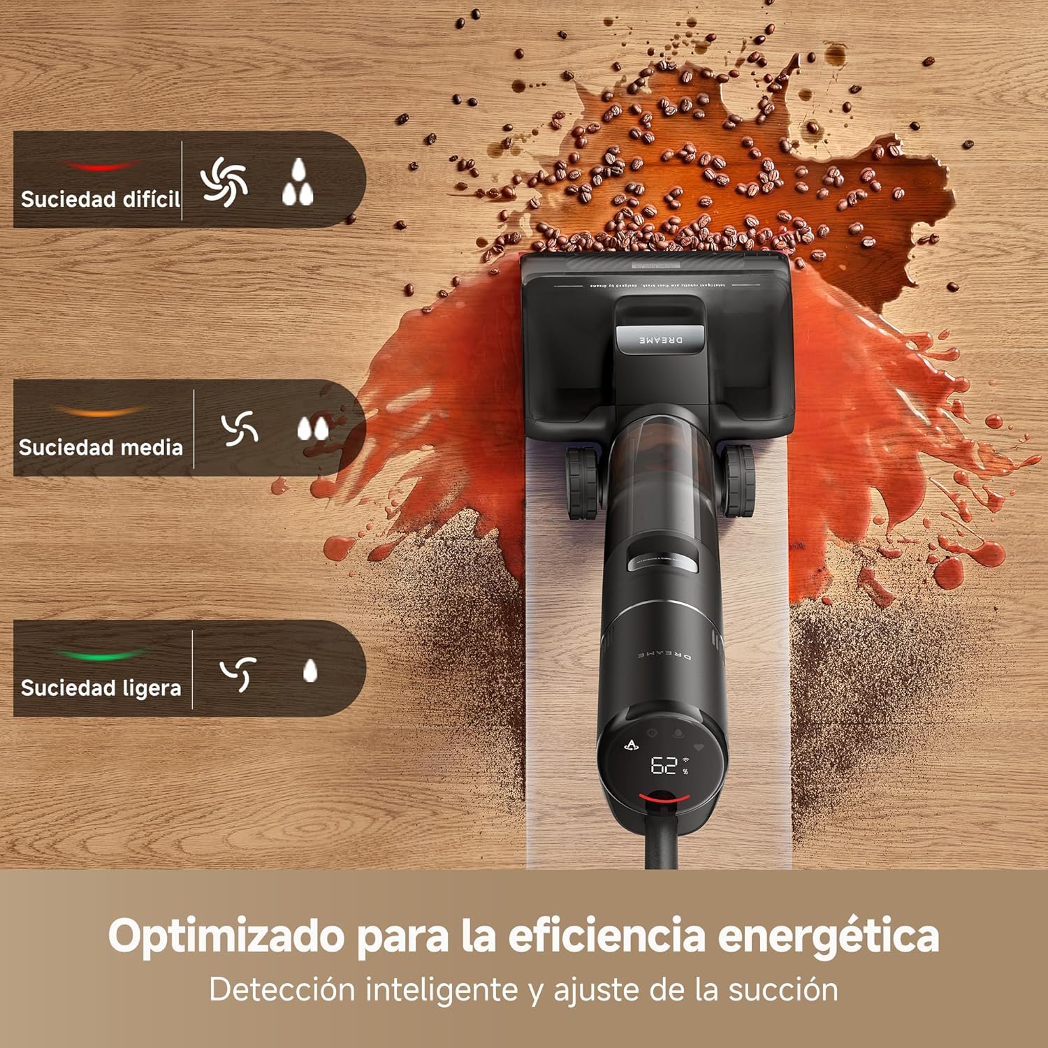 Dreame – H15s aspirador en seco y húmedo