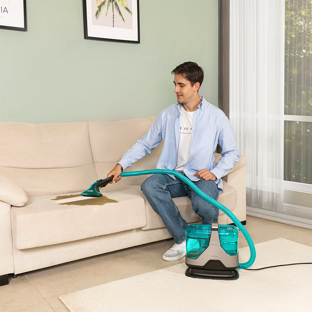 Cecotec Conga 6000 Carpet et Spot Clean XXL Advance Nettoyeur de Tapisseries 3 en 1 600 W
