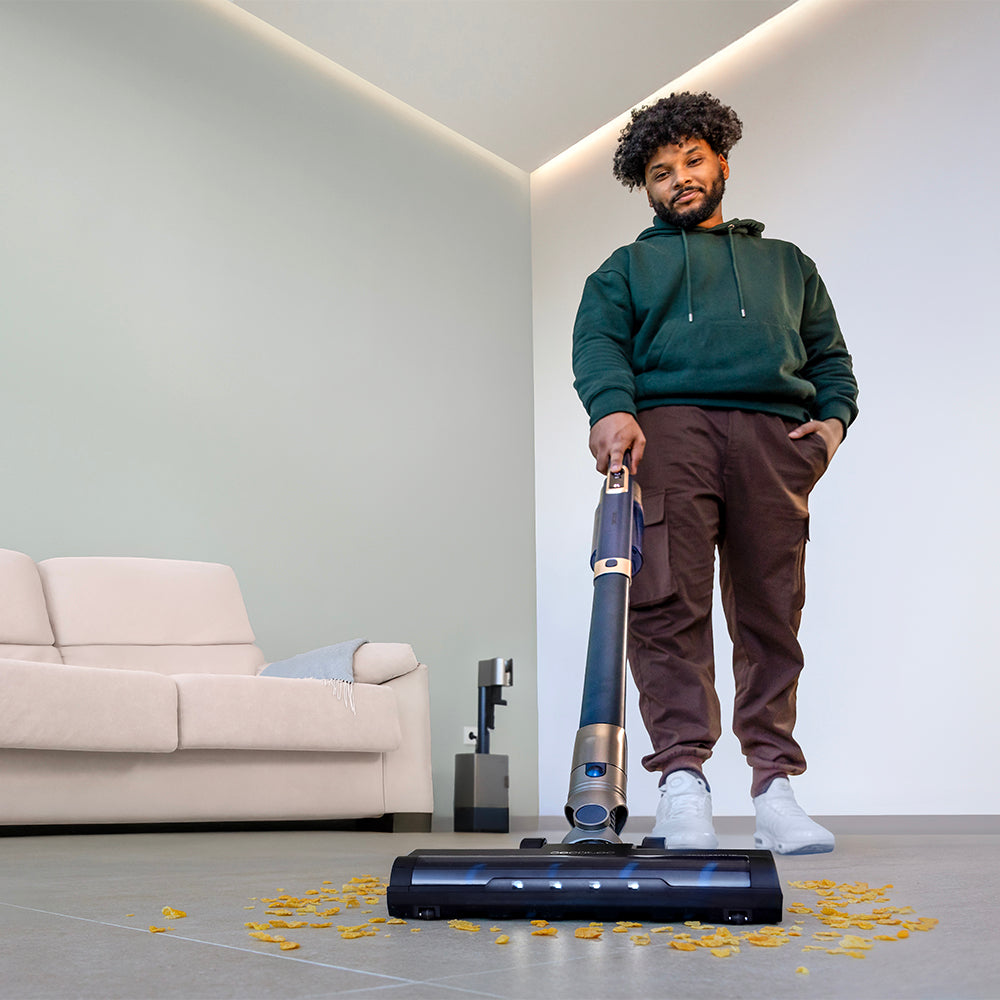 Cecotec Scoba 2100 Station 2 in 1 Aspirapolvere Verticale e Portatile 1,55 Kg Autovuoto Igienico