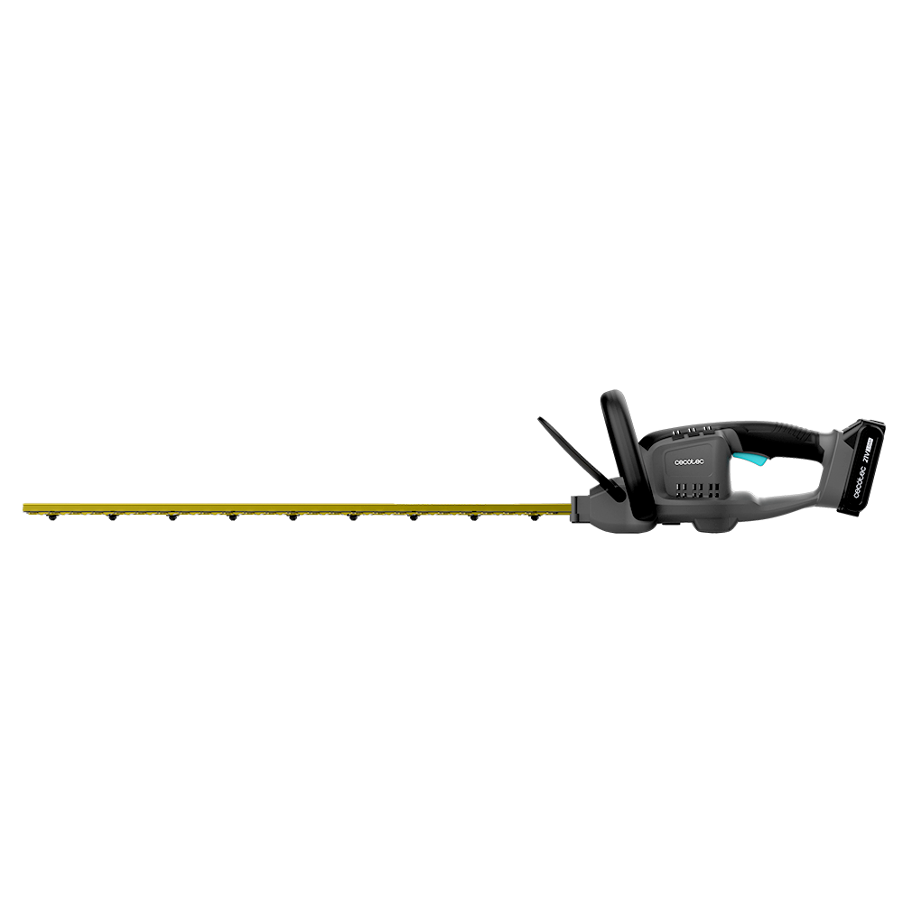 Cecotec Taille-haies TitaniumSword 6100 XL Freemove Lames Laser Titane 61 cm pour Taille