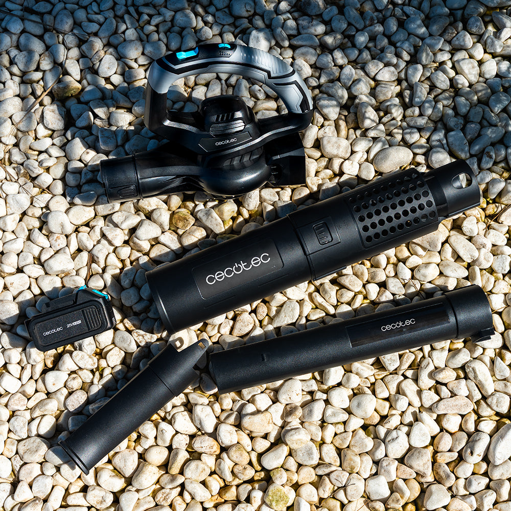 Cecotec Soffiatore AirForce 2 in 1 Multifunzione 21V 4000mAh con Due Accessori Include Batteria Nexus