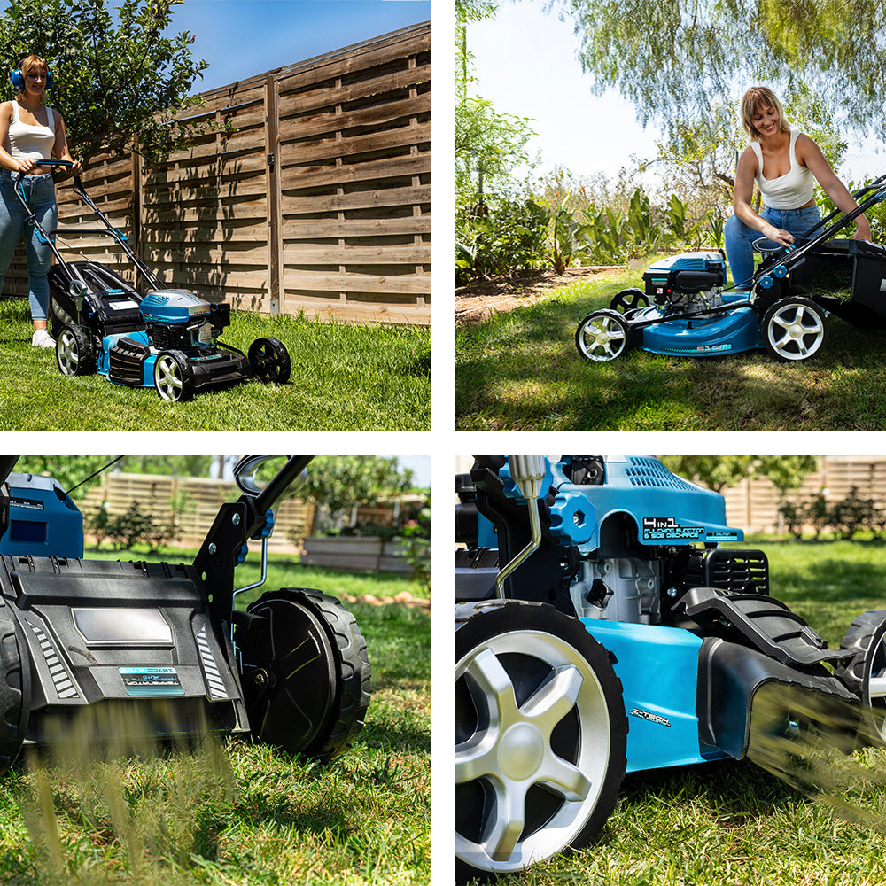 Cecotec Cortador de Relva a Gasolina Terrenator 4000.51 Total Z Auto 167 cc, 2,7 kW, 3,7 CV