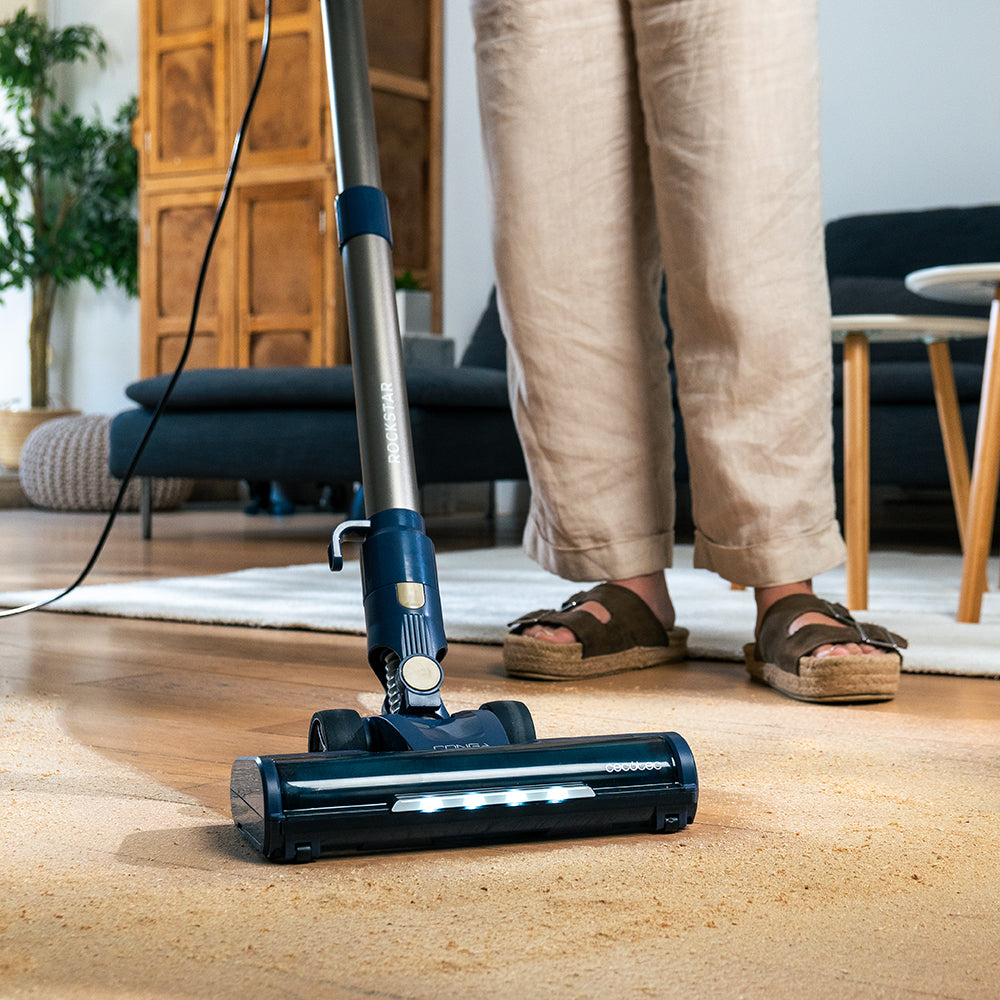 Cecotec Conga Rockstar 800 Powerhead Titânio 600 W Escova Motorizada Aspiração Potente e Limpeza Profunda