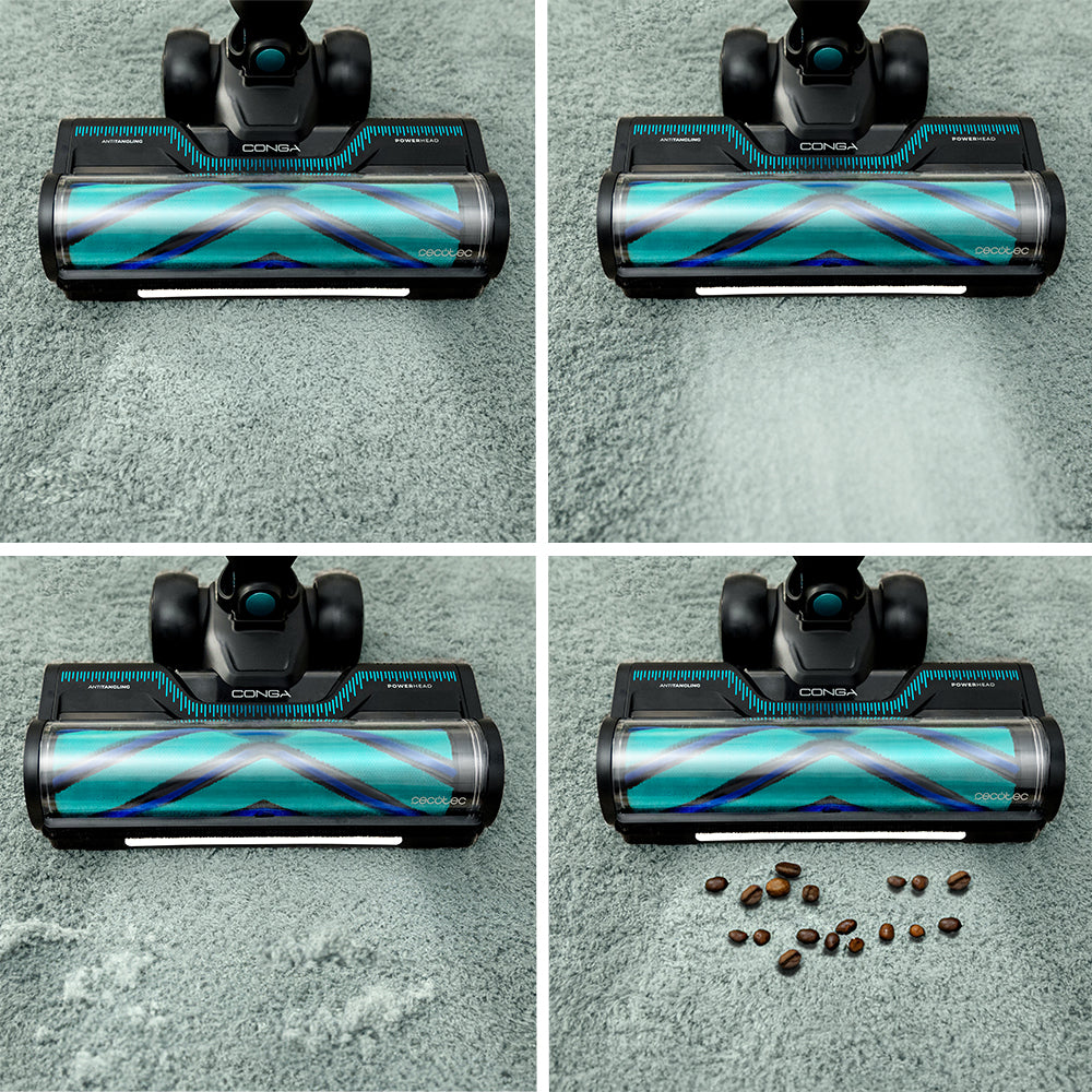 Cecotec Conga Rockstar RX50 Pet Flex Genesis Aspirapolvere 300 AW 750 W Motore Ungravity e Spazzole Autopulenti