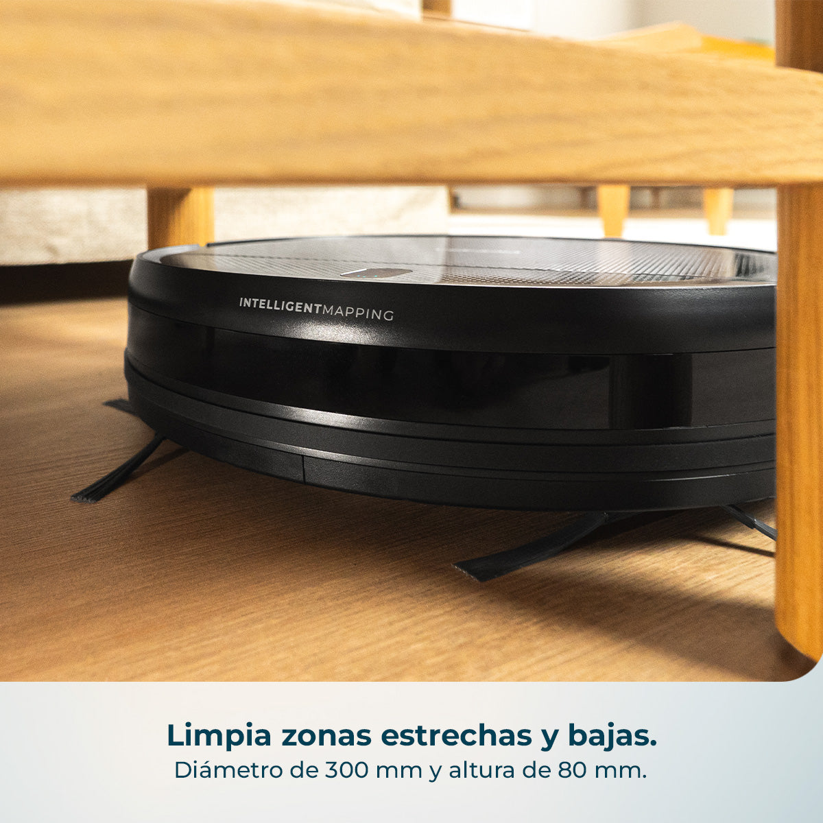 Cecotec Conga M10 Advance Robot Aspirapolvere con Navigazione Giroscopica, 3000 Pa, 150 Minuti
