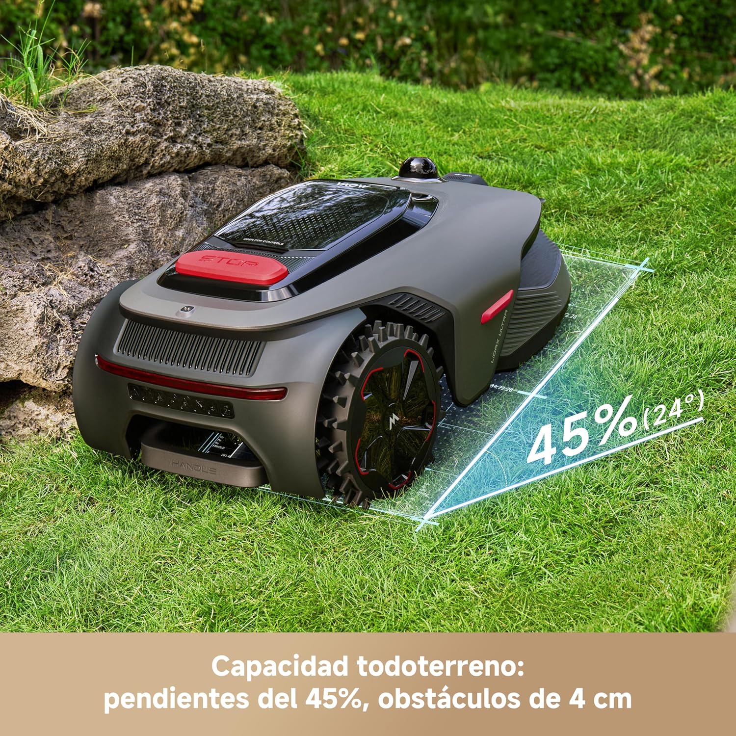 Mova – LiDAX Ultra 800 robô cortador de relva sem cabo perimetral